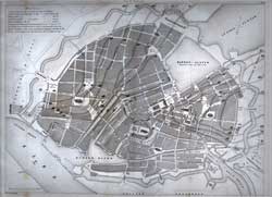 Plan Von Hamburg; Plan de Hambourg.