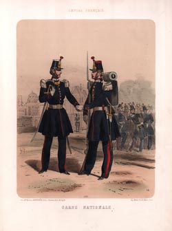 Garde Nationale.  Empire Francais.