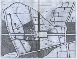 Plan of the Park, Garden and Plantation of Goodwood in Sussex... Seat of... Duke of Richmond and Lenox...  Vol. 3, pl. 51 - 52.