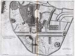 Plan of the Garden and Plantations of Clare Mont in Surry, the Seat of... the Duke of New Castle...  Vol. 3, pl. 77 - 78.