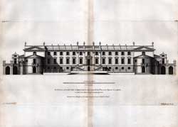 Elevation of Lowther Hall in Westmoreland the Seat of ...Lord Viscount Landsdale...  Vol. 2, pl. 79 - 80.
