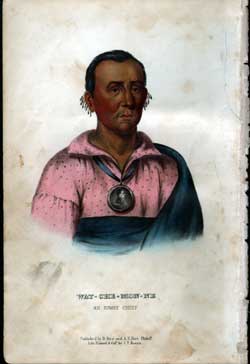 WAT-CHE-MON-NE, an Ioway Chief