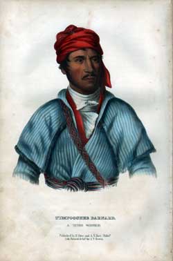 TIMPOOCHEE BARNARD, a Uchee Warrior
