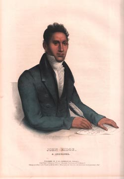 John Ridge, A Cherokee.