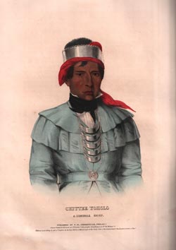 Chitetee Yoholo, A Seminole Chief.